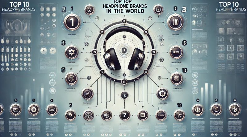 World’s Top 10 Headphones Companies: Leaders in Audio Technology